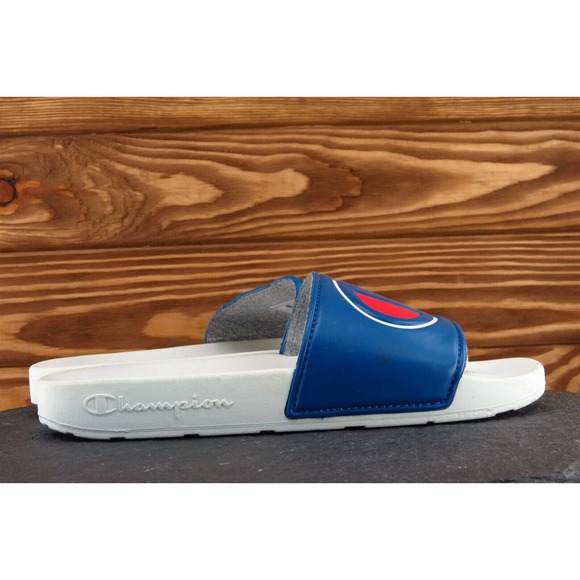 Champion Size 7 M Blue Slide Synthetic Men Shoes 100147M‎ - Picture 4 of 8
